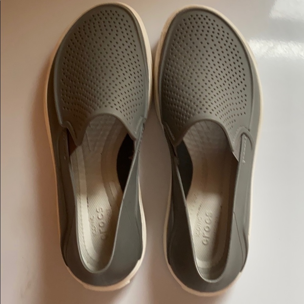 Croc slip ons